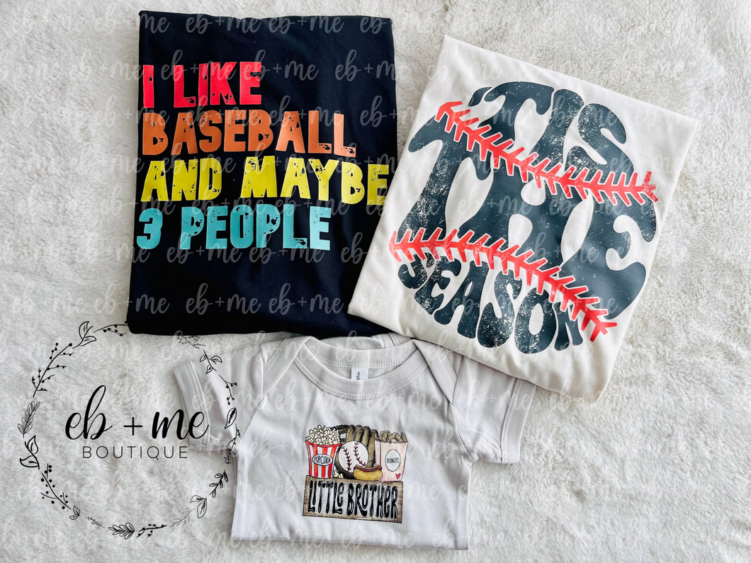Baseball & Maybe Three People Tee